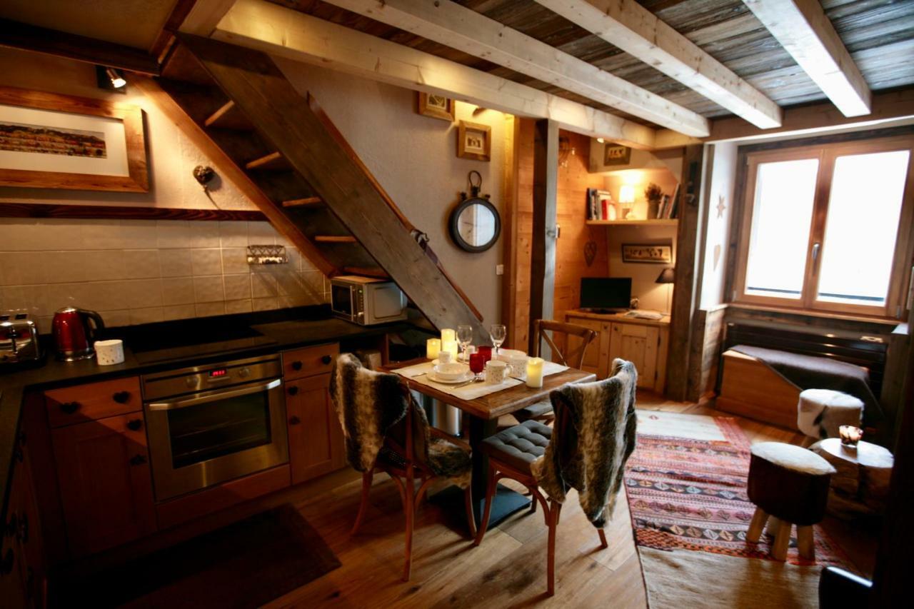 Duplex En Vieux Bois Hyper Centre Apartment Chamonix Exterior photo